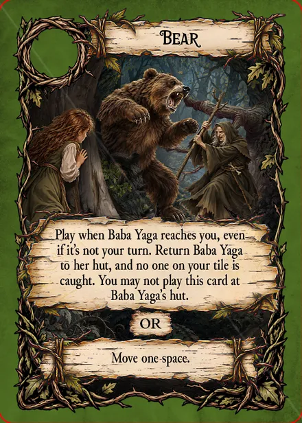 Bear, from Alanna's deck
