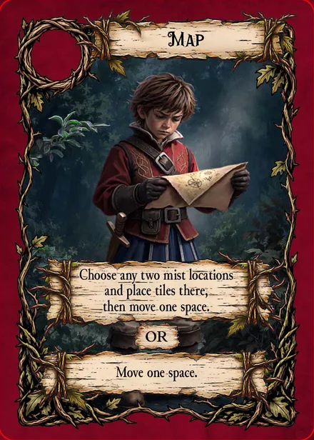 Map, from Alric's deck